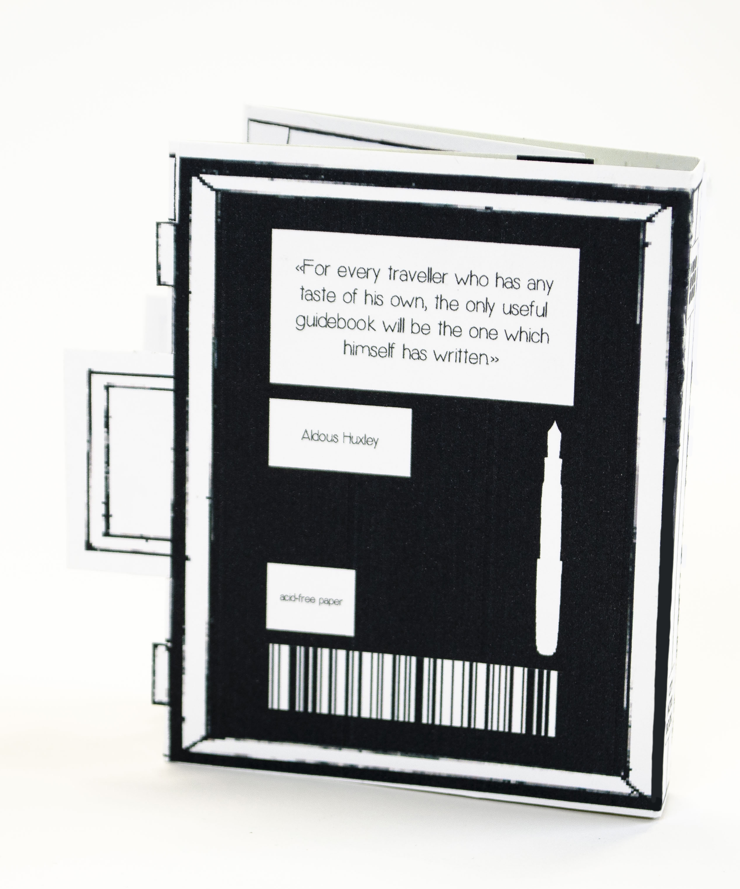 mockup carnet verso